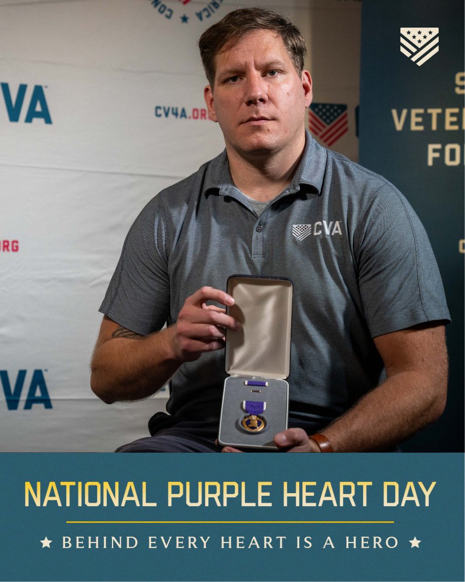 Concerned Veterans for America (@concernedvets) on Twitter photo Today, we honor the Purple Heart recipients and their sacrifices while protecting our freedoms. CVA is honored to have two Purple Heart recipients, <a href="/ChrisEnget/">Chris Enget</a> and <a href="/AdamJahnkeSC/">AdamJahnkeSC</a>, who have found a way to continue their service as civilian community leaders. Today, we honor the Purple Heart recipients and their sacrifices while protecting our freedoms. CVA is honored to have two Purple Heart recipients, <a href="/ChrisEnget/">Chris Enget</a> and <a href="/AdamJahnkeSC/">AdamJahnkeSC</a>, who have found a way to continue their service as civilian community leaders.