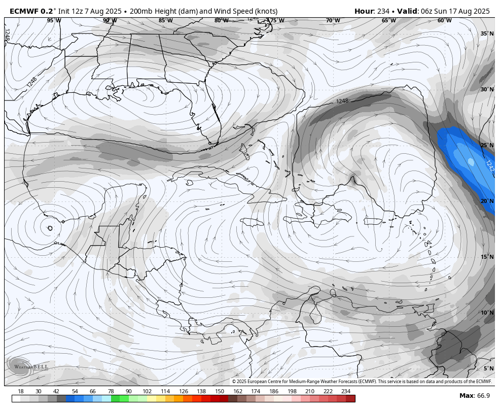 SCweather_wx's tweet photo. Latest 12z Euro shows this also. High end upper level environment. https://t.co/qotcTpQAY2