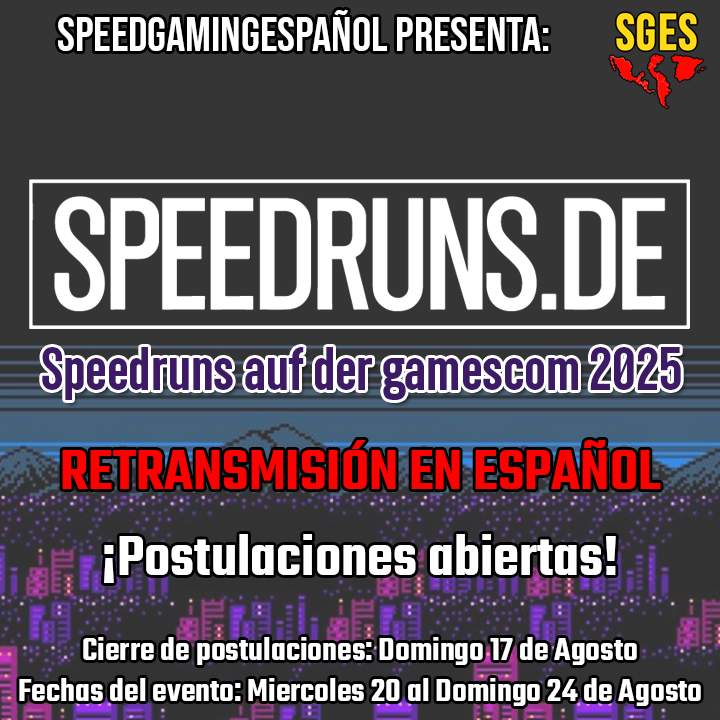 SpeedGamingEspañol tweet media