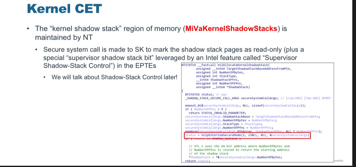 Alex Plaskett (@alexjplaskett) on Twitter photo Out Of Control: How KCFG and
KCET Redefine Control Flow
Integrity in the Windows Kernel by <a href="/33y0re/">Connor McGarr</a>
i.blackhat.com/BH-USA-25/Pres… Out Of Control: How KCFG and
KCET Redefine Control Flow
Integrity in the Windows Kernel by <a href="/33y0re/">Connor McGarr</a>
i.blackhat.com/BH-USA-25/Pres…
