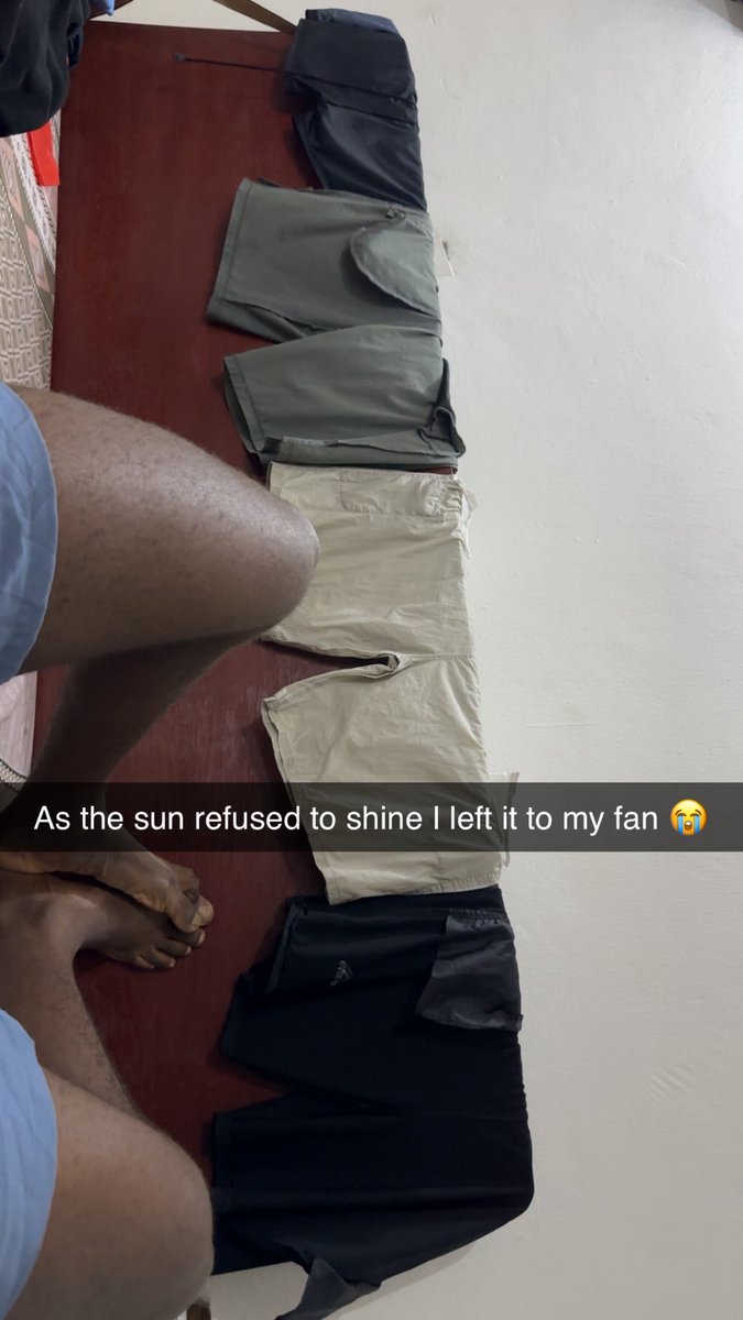 Calabar rain has nothing on me 😭😭