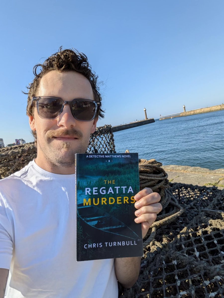 ⛵Let me tell you a bit more about my books...
The Regatta Murders is book 2 in the Detective Matthews series, set during the #WhitbyRegatta in 1892. When a string of young men die in mysterious circumstances, Matthews &amp; Harvey must act fast.
linktr.ee/christurnbulla…