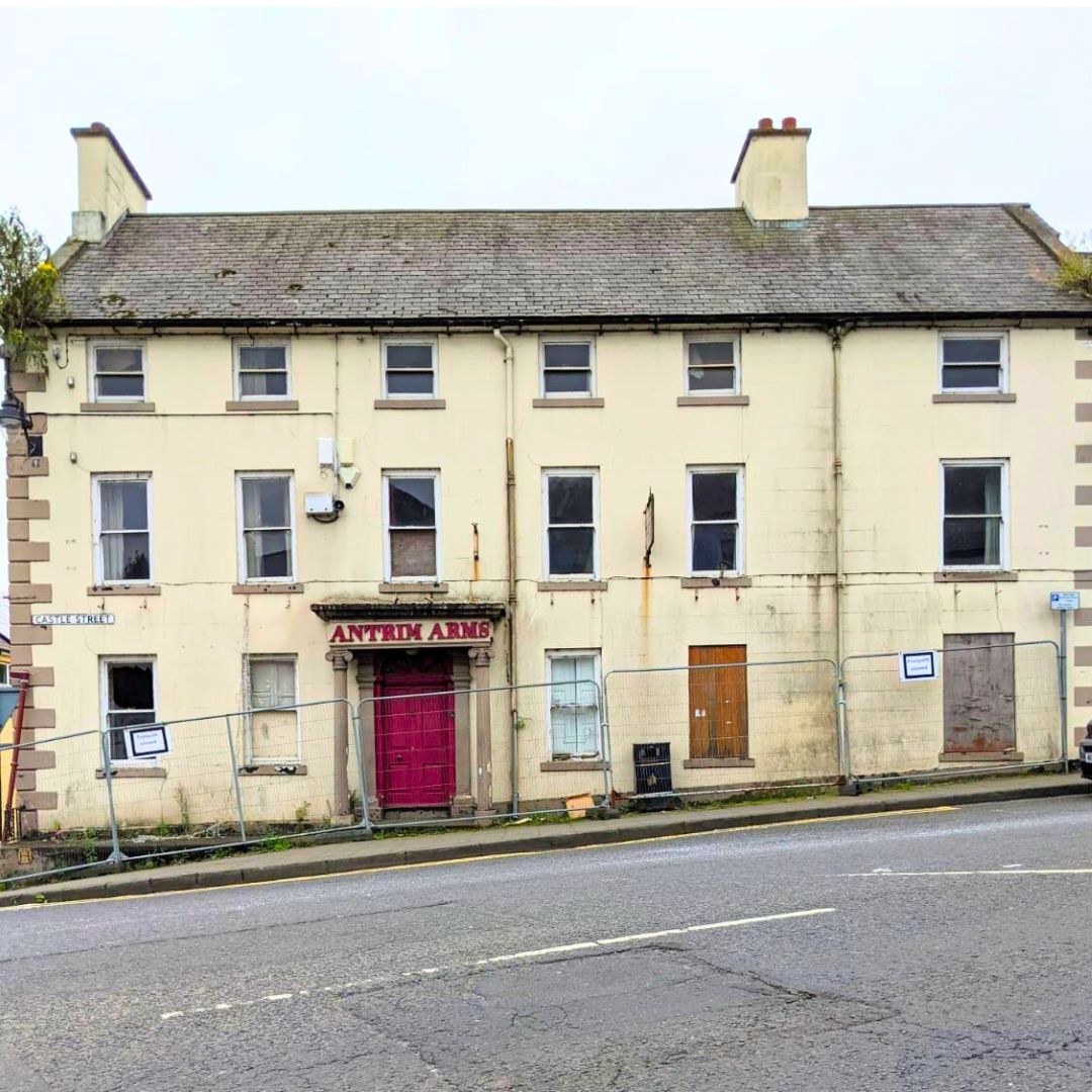SAVE Britain's Heritage (@savetoreuse) on Twitter photo The historic Antrim Arms Hotel (1760) has been saved from demolition after fierce opposition from SAVE, <a href="/ulsterahs/">Ulster Architectural Heritage</a> & 80+ members of the public.
A big win — but now we fight for its repair and reuse.
📩 Join us: bit.ly/4fbu2w6
#StopTheWreckingBall The historic Antrim Arms Hotel (1760) has been saved from demolition after fierce opposition from SAVE, <a href="/ulsterahs/">Ulster Architectural Heritage</a> & 80+ members of the public.
A big win — but now we fight for its repair and reuse.
📩 Join us: bit.ly/4fbu2w6
#StopTheWreckingBall