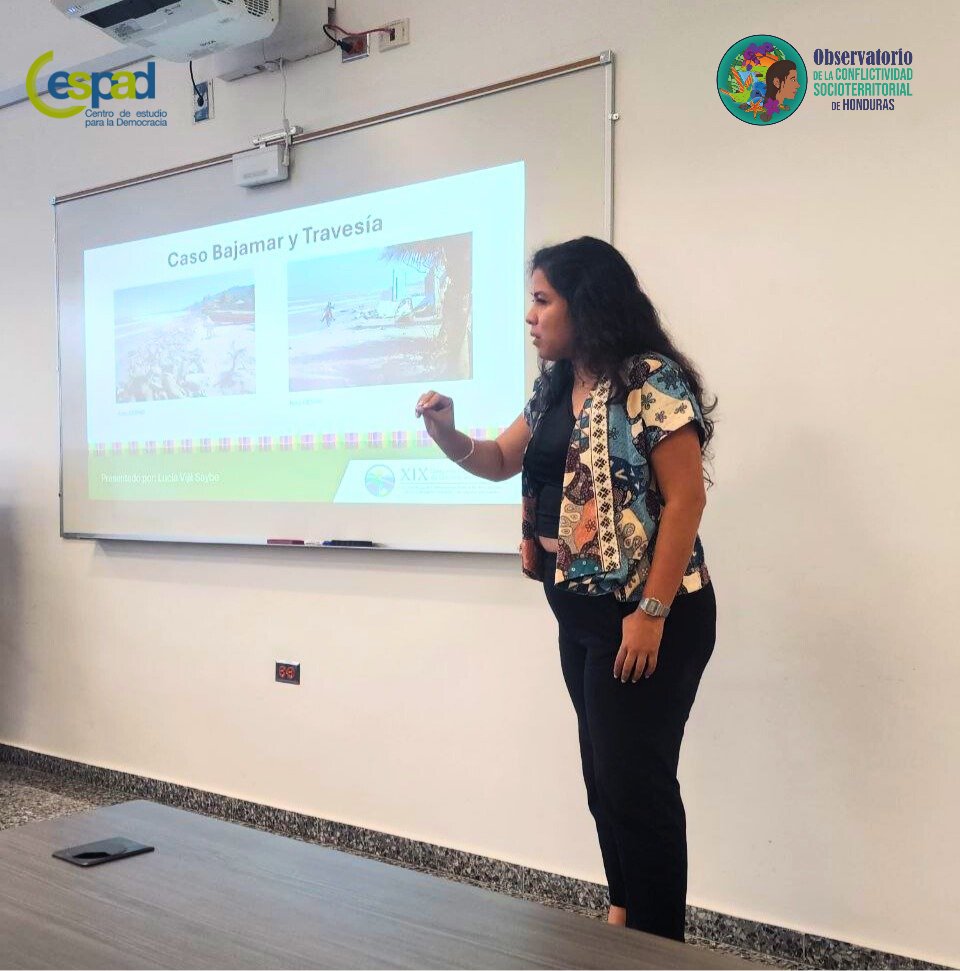 CESPAD (@cespad_honduras) on Twitter photo ➡️ El pasado martes <a href="/LuciaVijilS/">Lucía Vijil S.</a>, investigadora y analista del CESPAD, participó en el XIX Congreso Centroamericano de Sociología (ACAS 2025), con la ponencia: "Gestión del agua en Honduras a la luz del caso Guapinol, Bajamar y Travesía, ¿qué desafíos persisten?"
📸 Te ➡️ El pasado martes <a href="/LuciaVijilS/">Lucía Vijil S.</a>, investigadora y analista del CESPAD, participó en el XIX Congreso Centroamericano de Sociología (ACAS 2025), con la ponencia: "Gestión del agua en Honduras a la luz del caso Guapinol, Bajamar y Travesía, ¿qué desafíos persisten?"
📸 Te