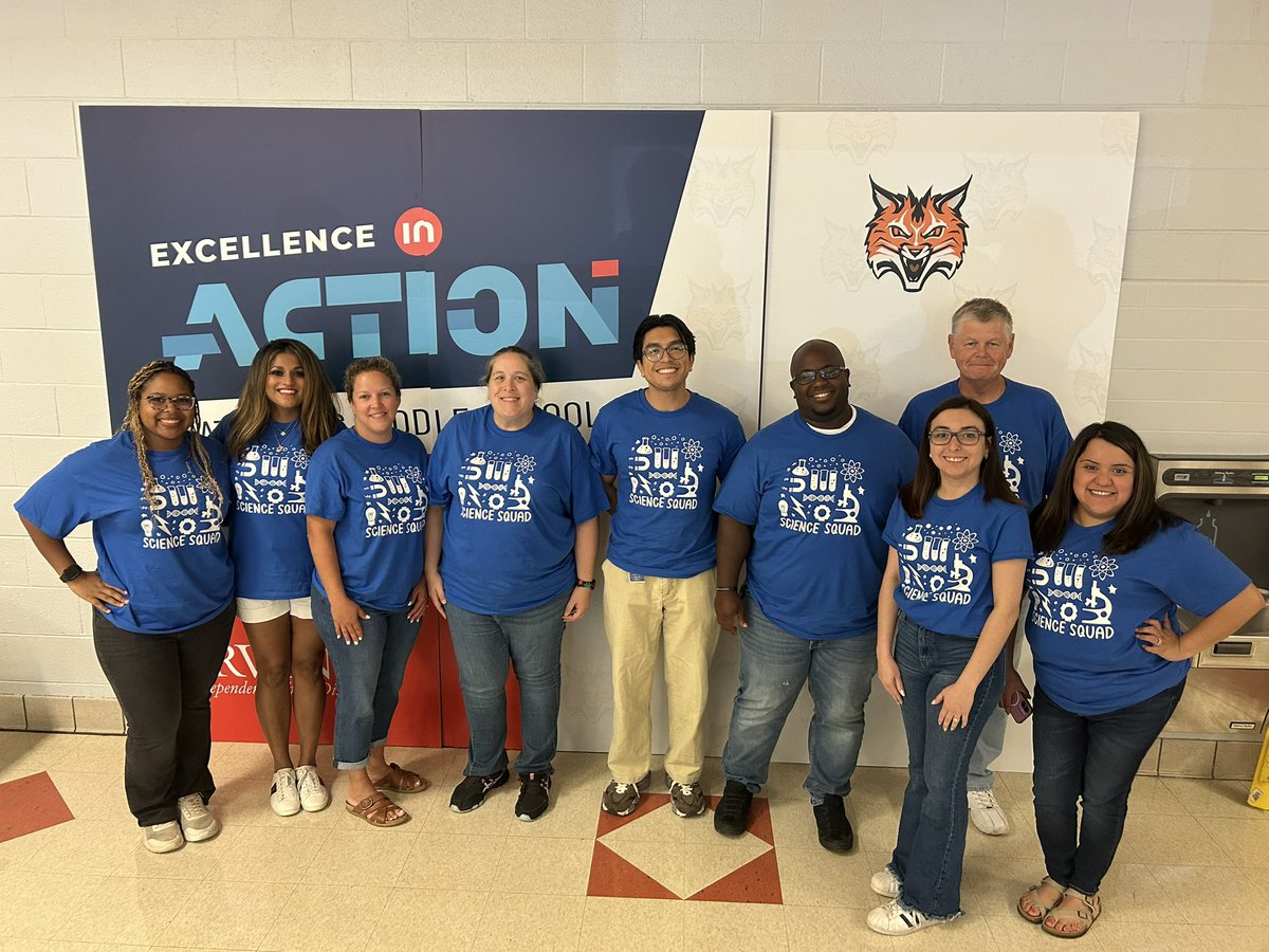 Ms. Cutler🔬 (@cutlerscience) on Twitter photo We have the best Science TEAM at Travis! I am really looking forward to an amazing year 😊🧬🥼🧪
<a href="/TravisMSBobcats/">Travis Bobcats</a> We have the best Science TEAM at Travis! I am really looking forward to an amazing year 😊🧬🥼🧪
<a href="/TravisMSBobcats/">Travis Bobcats</a>