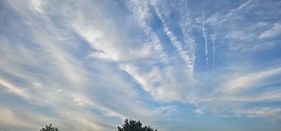 We have Aircraft Flying Far Too Low for Condensation.
We Have Identified Military Tankers, KC10, KC135, C17s. Photos of Spray Nozzles Mounted on Aircraft Spraying into Exhaust Streams to Support FAKE Contrail Story. 
We Have Documents Showing Large Scale Poisoning of Americans