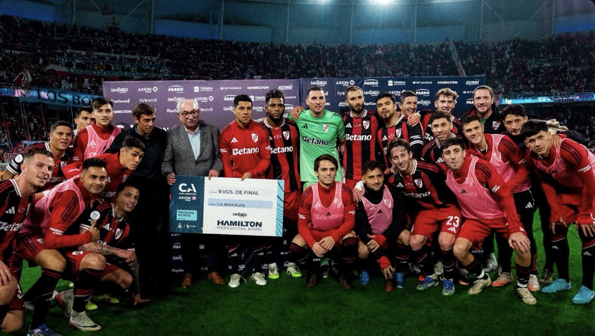 #RIVER | COPA ARGENTINA

🗓️ El partido contra Unión, por un lugar en los cuartos de final, se perfila para el jueves 28 de agosto.

🏟️ Luis Spahn, presidente del club santafesino, propuso como sede la cancha de Rosario Central, pero Mendoza es la candidata principal.