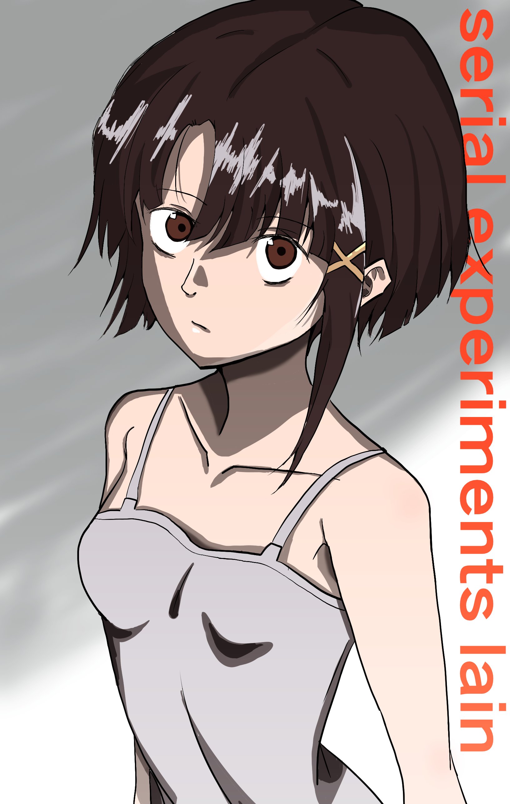 serial experiments lain 岩倉玲音 serial experiments lain』POP UP PARADE 岩倉玲音 L size