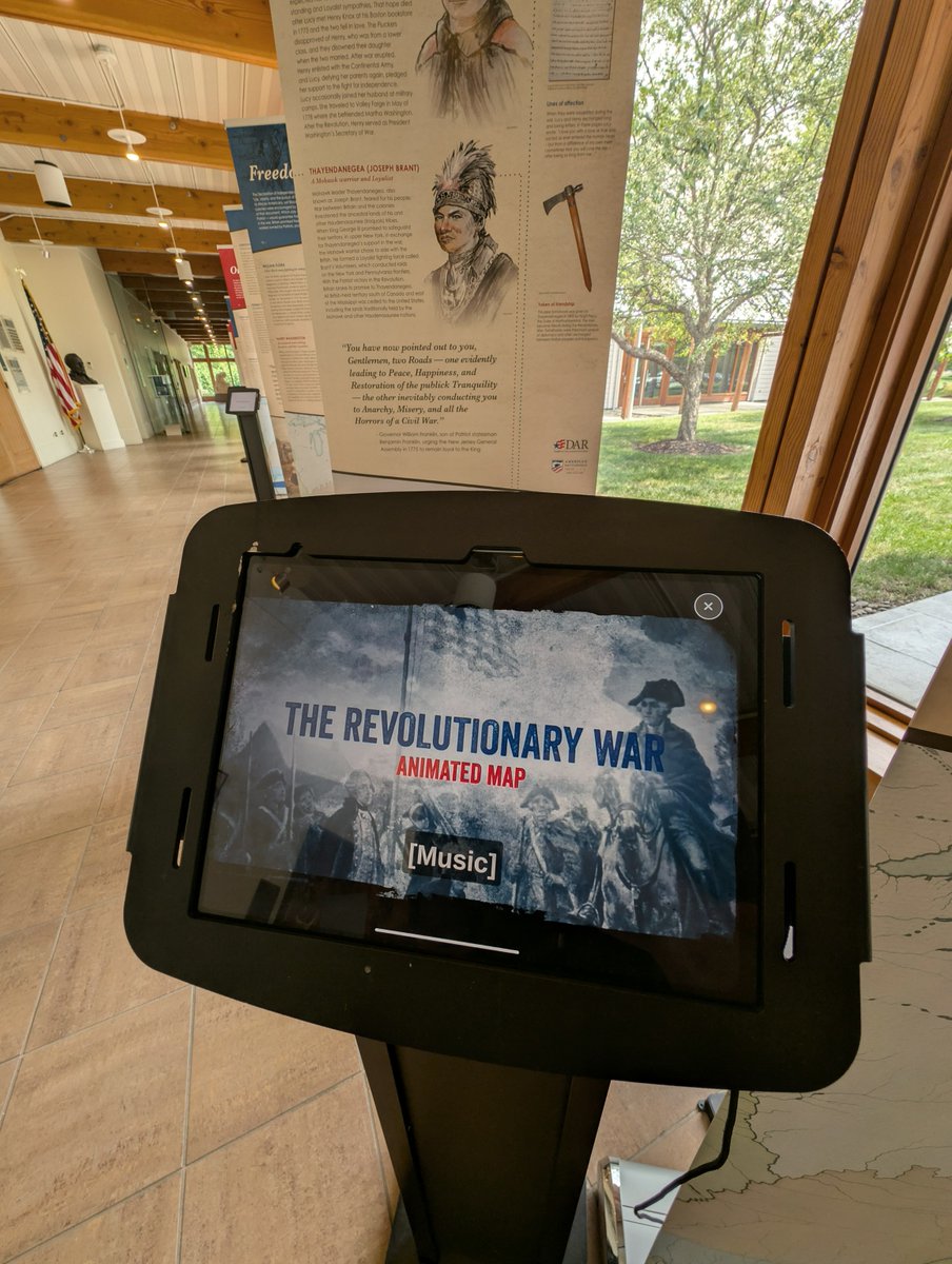 As part of our multi-year America250 celebration, the Library is hosting a traveling exhibition, the "American Revolution Experience," in partnership with the Chancellor Livingston Chapter of the <a href="/TodaysDAR/">DAR</a>, here in the Wallace Visitor Center through September 1, 2025.