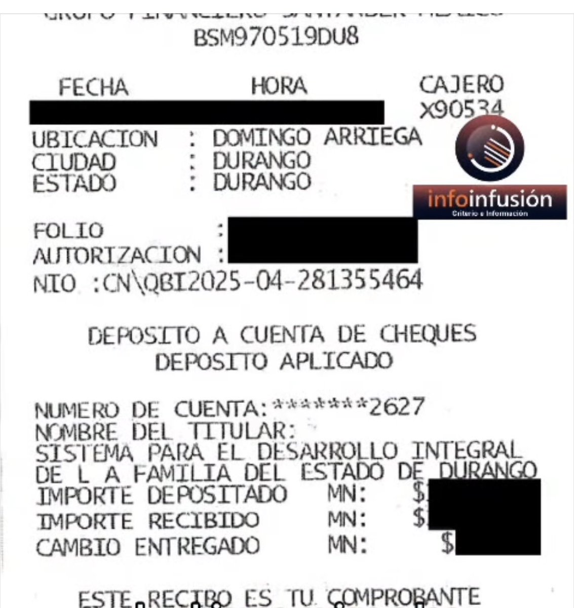 Martha Elia Muñoz Martínez es la actual directora del DIF estatal, que reacción habrá, sobre esa cuenta bancaria donde depositan constructores y proveedores del gobierno estatal, según esto, para el tratamiento a los niños con cáncer ?