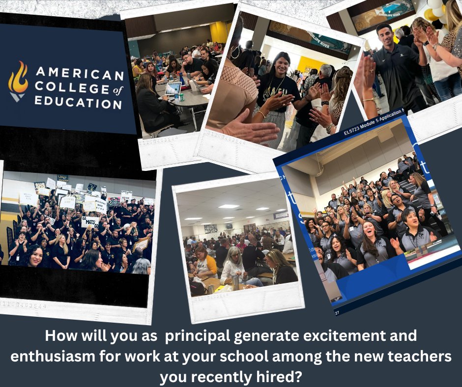 Thinking back to my days as a principal…
This week’s discussion question for my graduate students at ACE sparked a powerful memory: how our campus team made it a priority to intentionally welcome new teachers each school year.