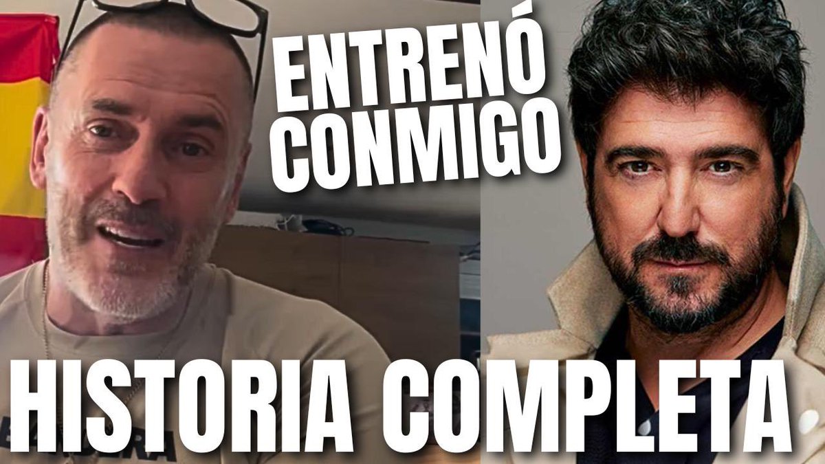 Ya podéis ver un nuevo capítulo de mi serie " Dani Sin Filtros " , en mi canal de Youtube de DESOKUPA TV, hoy os explico cuando fui entrenador del gran <a href="/antoniorozco/">Antonio Orozco</a> , os dejo el enlace directo:
youtube.com/@desokupatv?si…