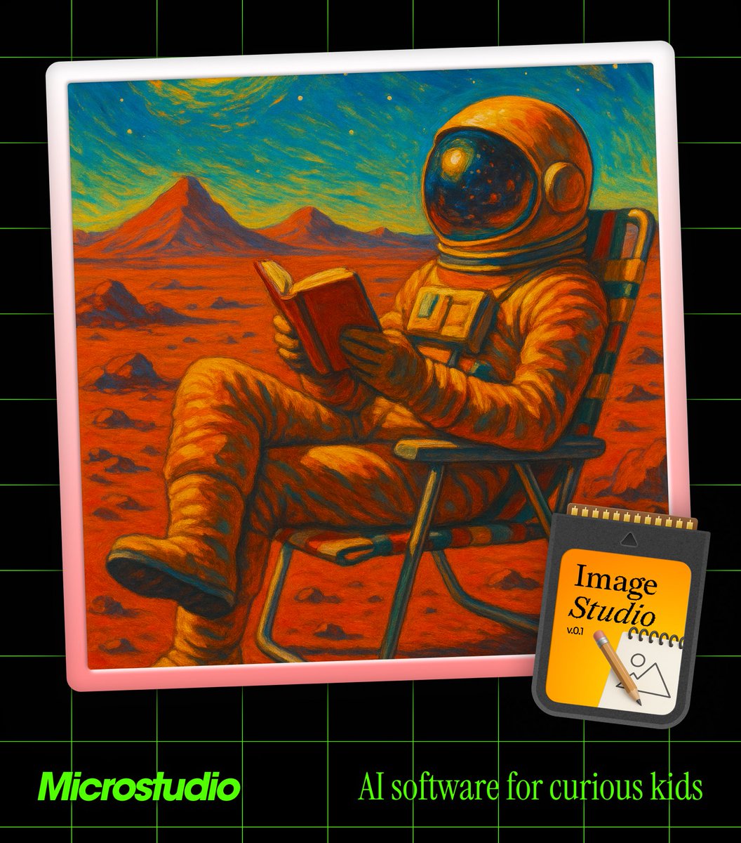 microstudio_ai's tweet image. Recent image generations by kids in Microstudio. Get early access for your kids. 

Link in bio