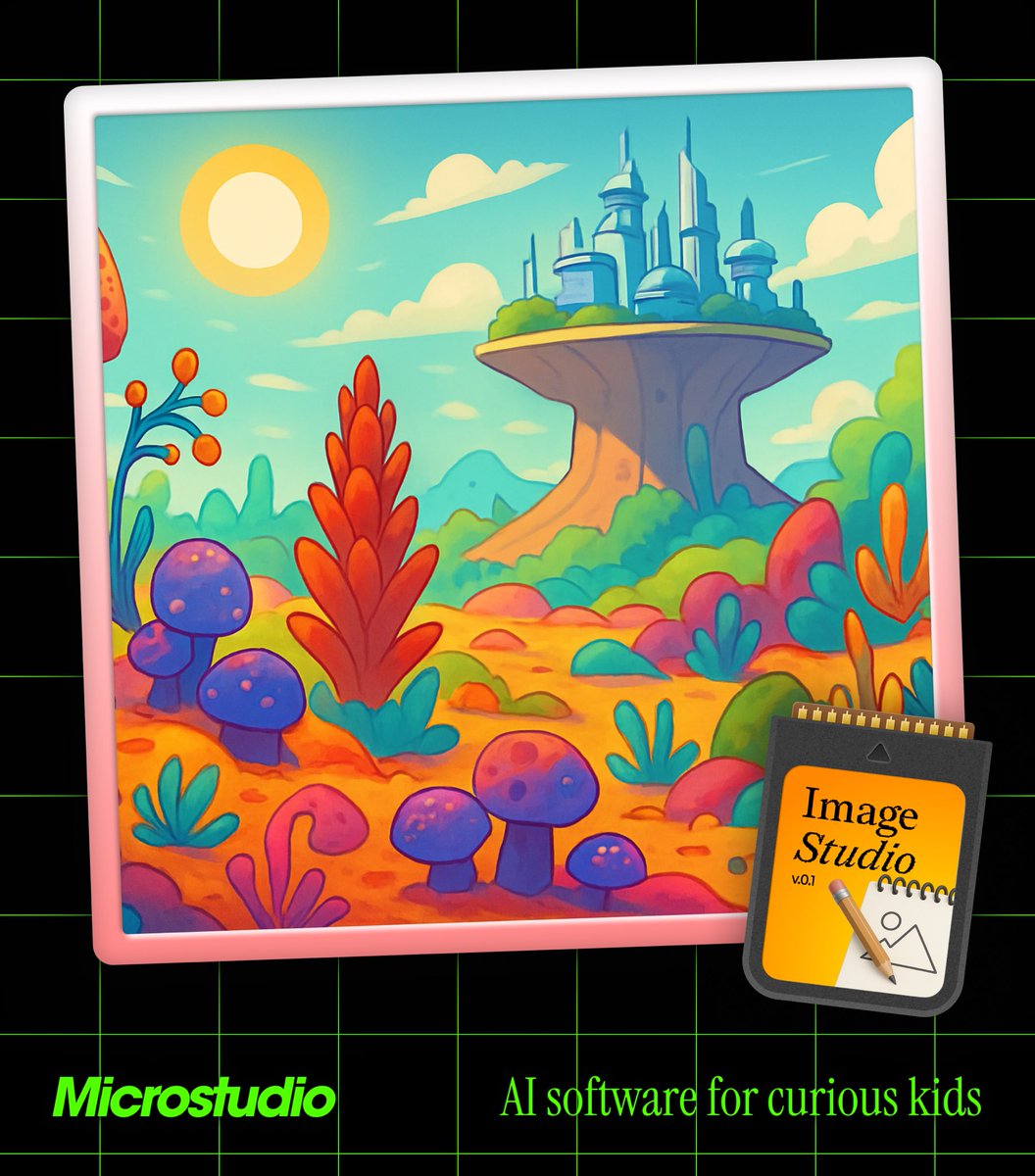 microstudio_ai's tweet image. Recent image generations by kids in Microstudio. Get early access for your kids. 

Link in bio