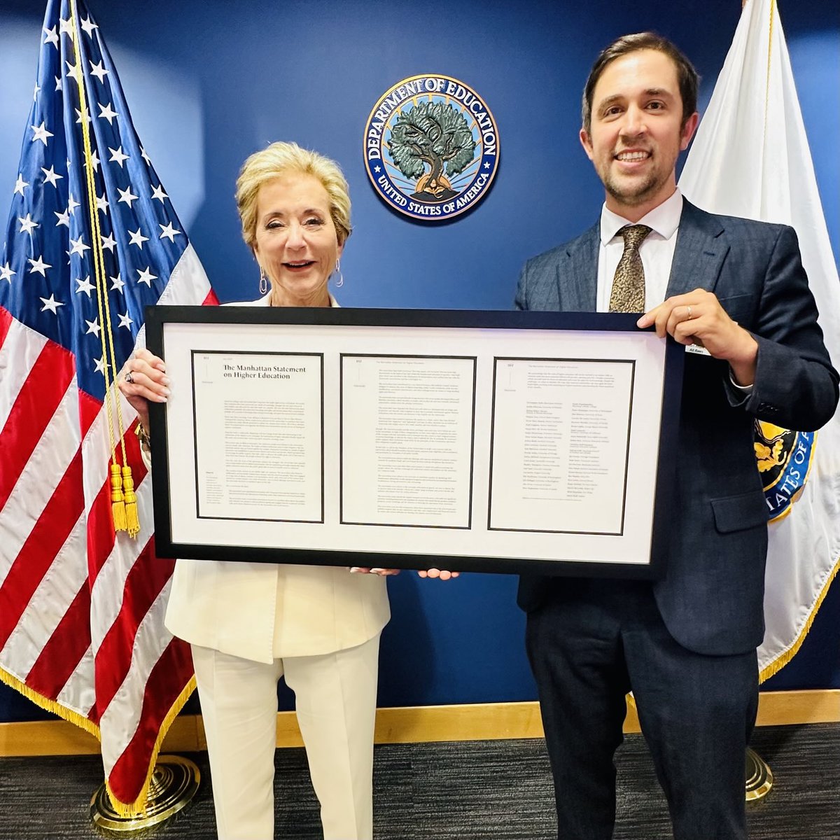 Linda McMahon has been the most effective education secretary in history—and she’s just getting started. I hope the Manhattan Statement on Higher Education can provide a blueprint for future reforms.