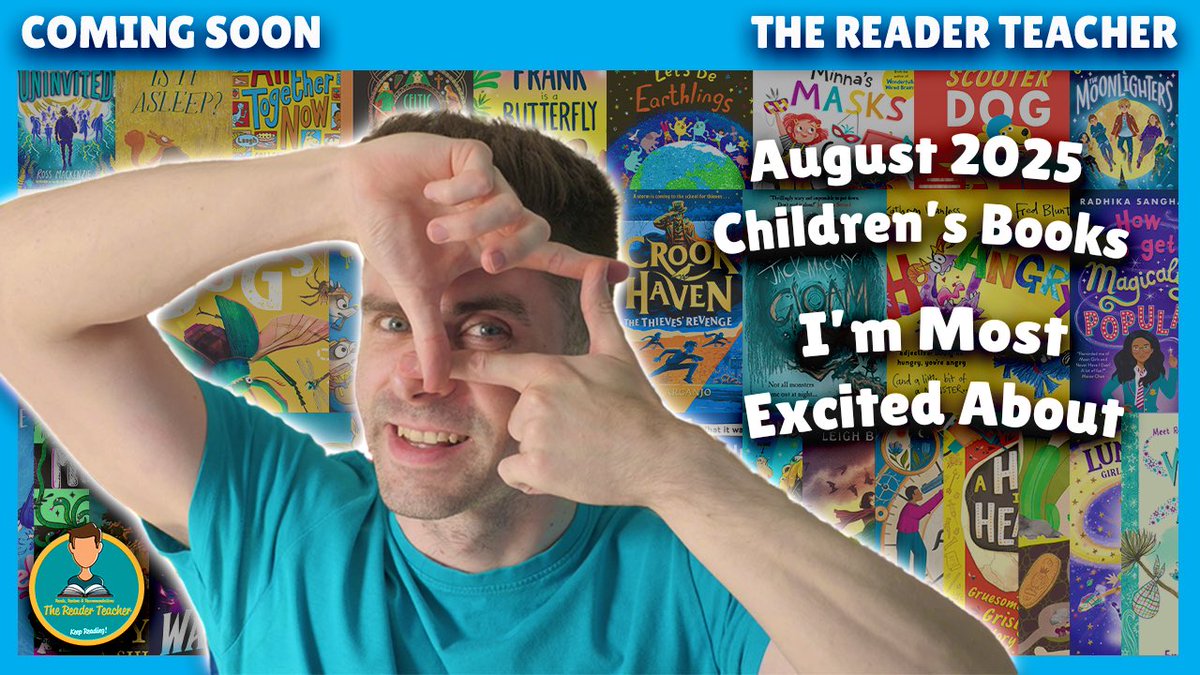 👀📚Check out my AUGUST 2025 Children’s Books I’m Most Excited About video on my YouTube channel. Please subscribe!

📖🌟Each month, I put together #ComingSoon videos previewing my most anticipated children’s books releases to bump up your TBRs!

➡️ youtu.be/B718w3TpJbc?fe…