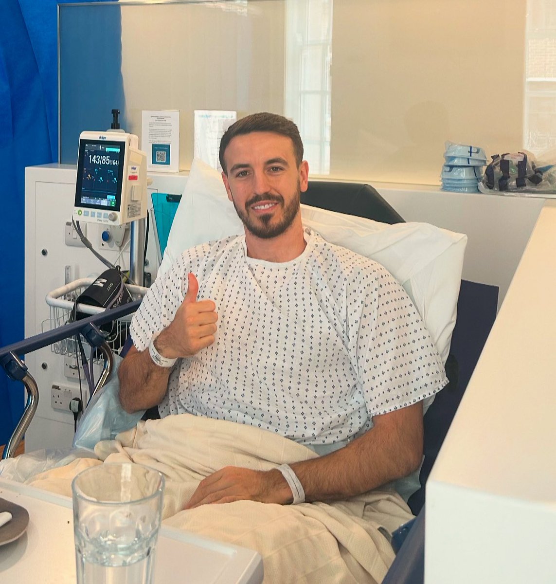 Julio Pleguezuelo (@jpleguezuelo) on Twitter photo Surgery was a success, on the road to recovery! Massive thanks to all medical staff and surgeons for everything! Can't wait to get back now💚💪🏼 <a href="/Argyle/">Plymouth Argyle FC</a> Surgery was a success, on the road to recovery! Massive thanks to all medical staff and surgeons for everything! Can't wait to get back now💚💪🏼 <a href="/Argyle/">Plymouth Argyle FC</a>