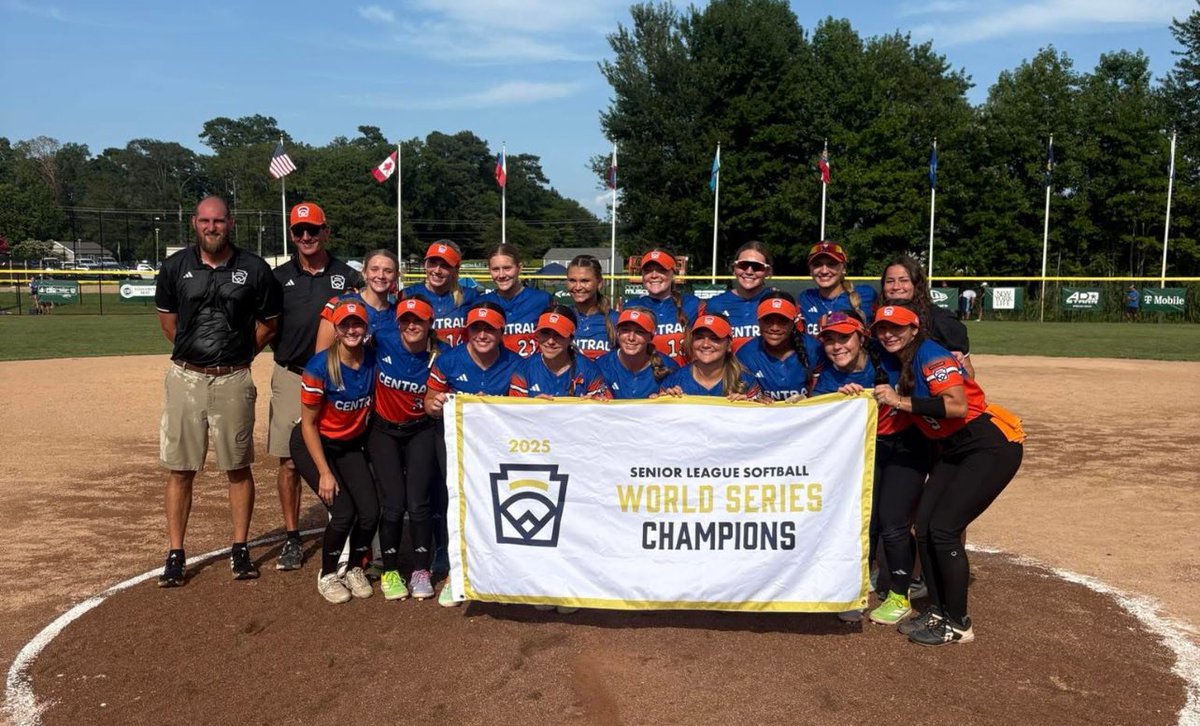 Senior little league World Series champs! I am so grateful for this experience. Playing with an amazing group of girls and playing teams from around the world is something I will never forget.