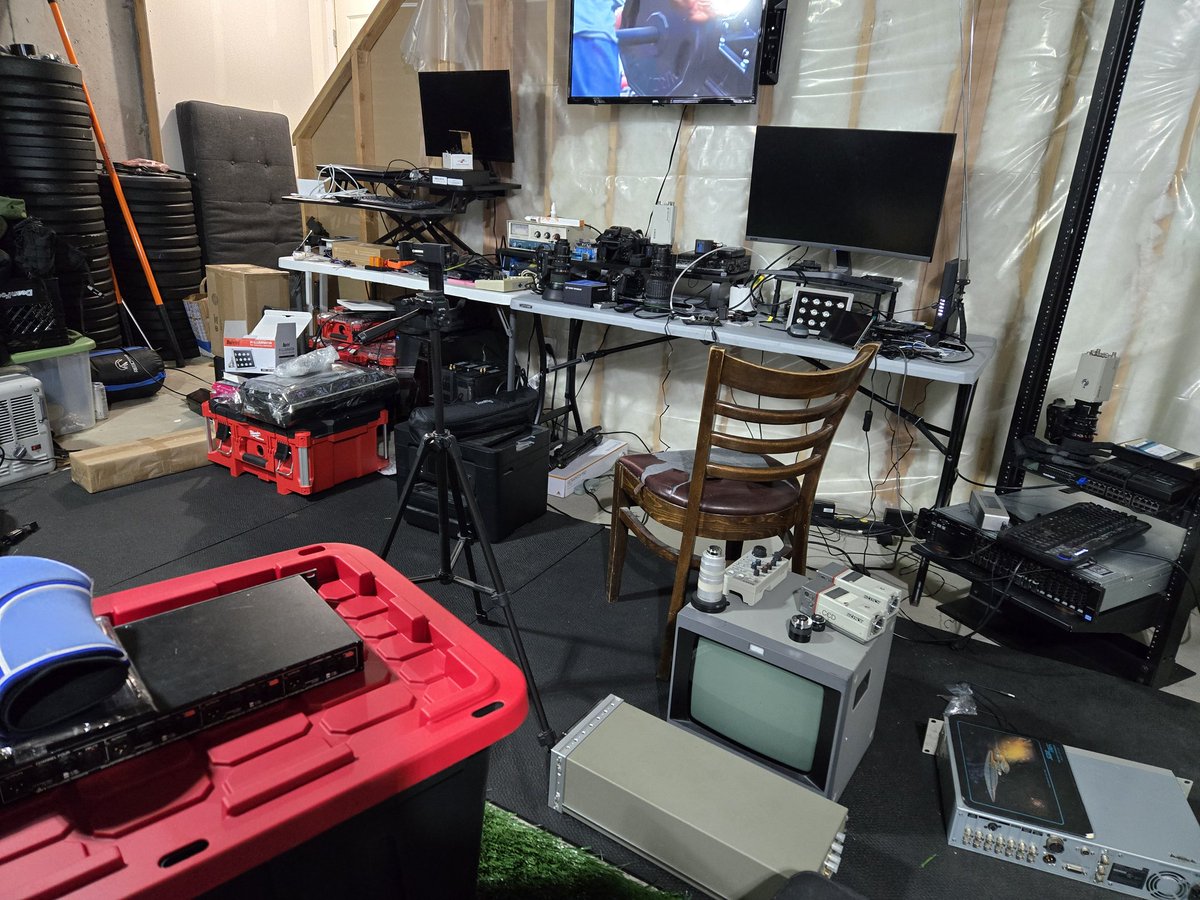 Tfw you have to break your lab down and move it.