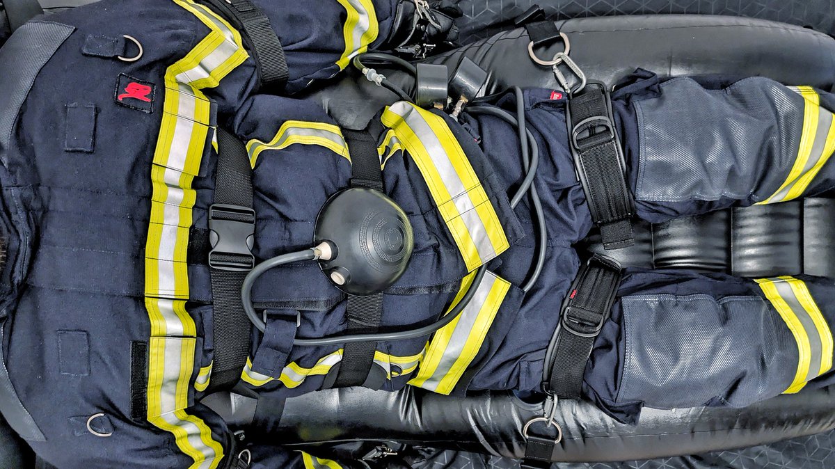 Wake up, recruit.
You just passed out during first training combat lesson. 

Now don't worry, we got you safe and secured to process some other parts of your training... 🔥👨🏻‍🚒🚒