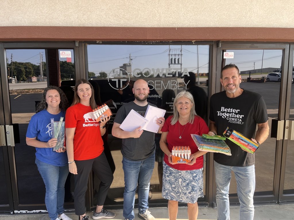 Huge thanks to Coweta Assembly for supporting our school supply drive!
Your generosity is making a real difference for local students as they head into the new school year. We appreciate your partnership and commitment to our community!
