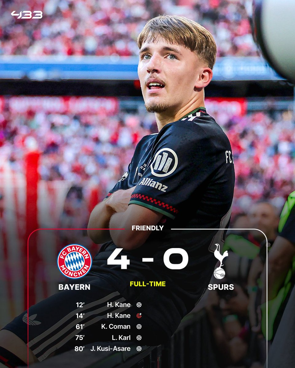 A statement friendly win from Bayern 😮‍💨