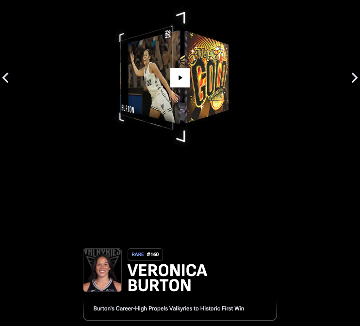 bumsterNFT's tweet photo. Veronica Burton MGLE from a Fast Break - WNBA Run 7 pack
#WNBATopShot #FastBreak #MGLE #WNBA https://t.co/r77fFFVF4t