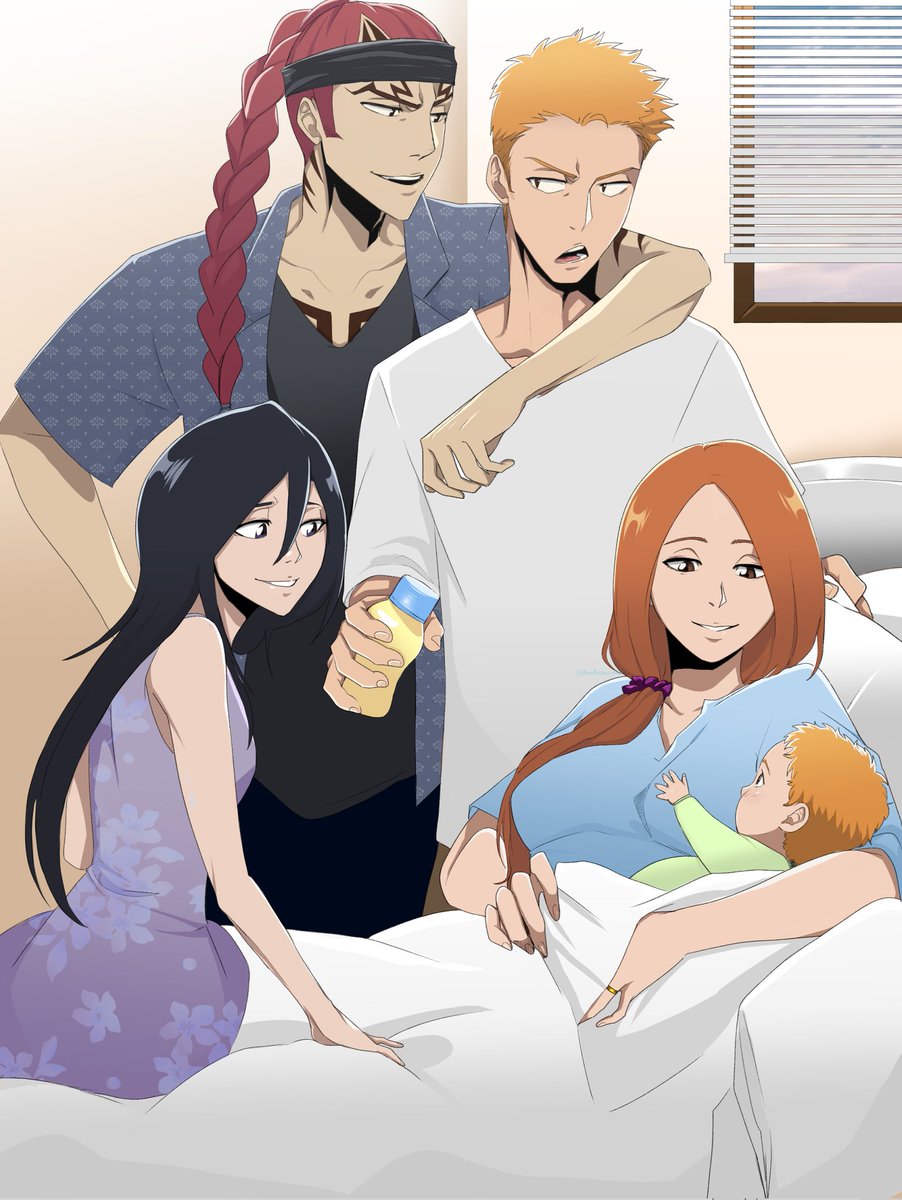 it's the 24th anniversary of bleach ★

#BLEACH #BLEACH24th #BleachTYBW #IchigoKurosaki #OrihimeInoue #rukiakuchiki #renjiabarai #ichihime (technically lol)