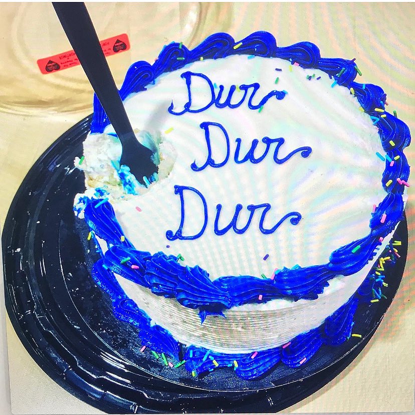 DUR! DUR! DUR! My favourite cake cheers!