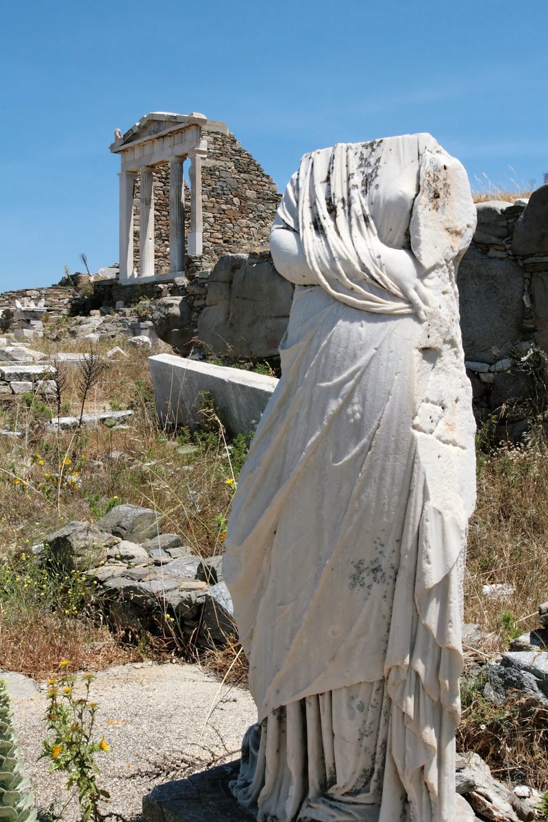 ghostofhellas's tweet image. Delos, Greece
