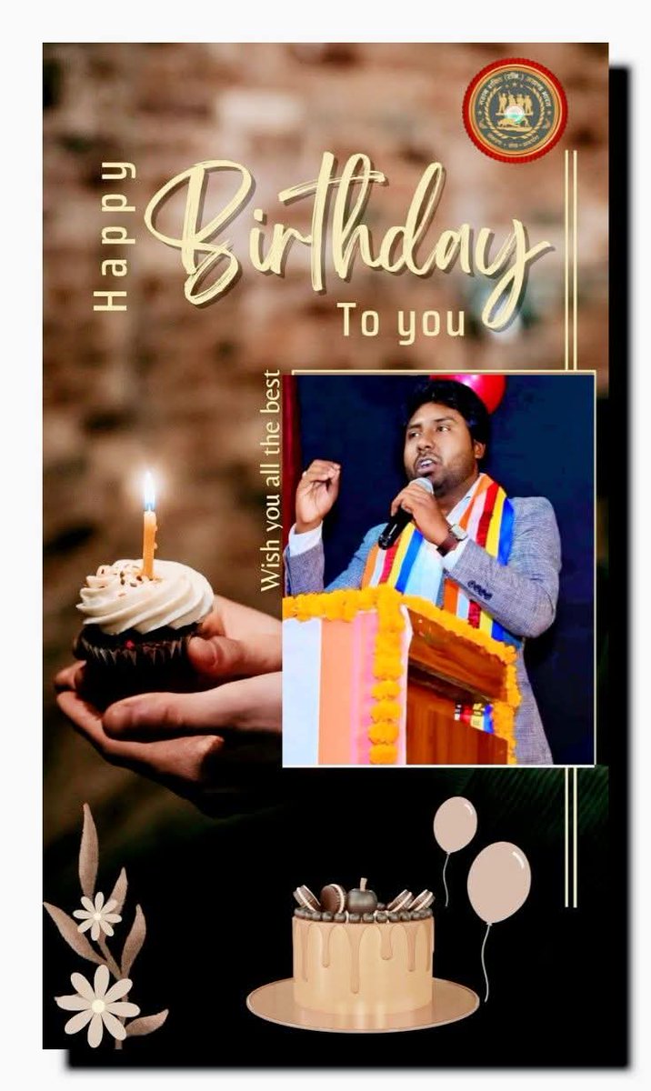 सम्राट अशोक महान के आदर्शों पर चलने वाले,सामाजिक जागरूकता के लिए अपना अहम योगदान देने वाले, अखिल भारतीय मौर्य महासभा के राष्ट्रीय मीडिया प्रभारी हमारे प्रिय मित्र श्री #शिवा_मौर्यवंशी जी आपको जन्मोत्सव की हार्दिक बधाइयाँ एवं स्वास्थ्य, शत दीर्घायु की शुभमंगल कामनायें 🎂💐❤️