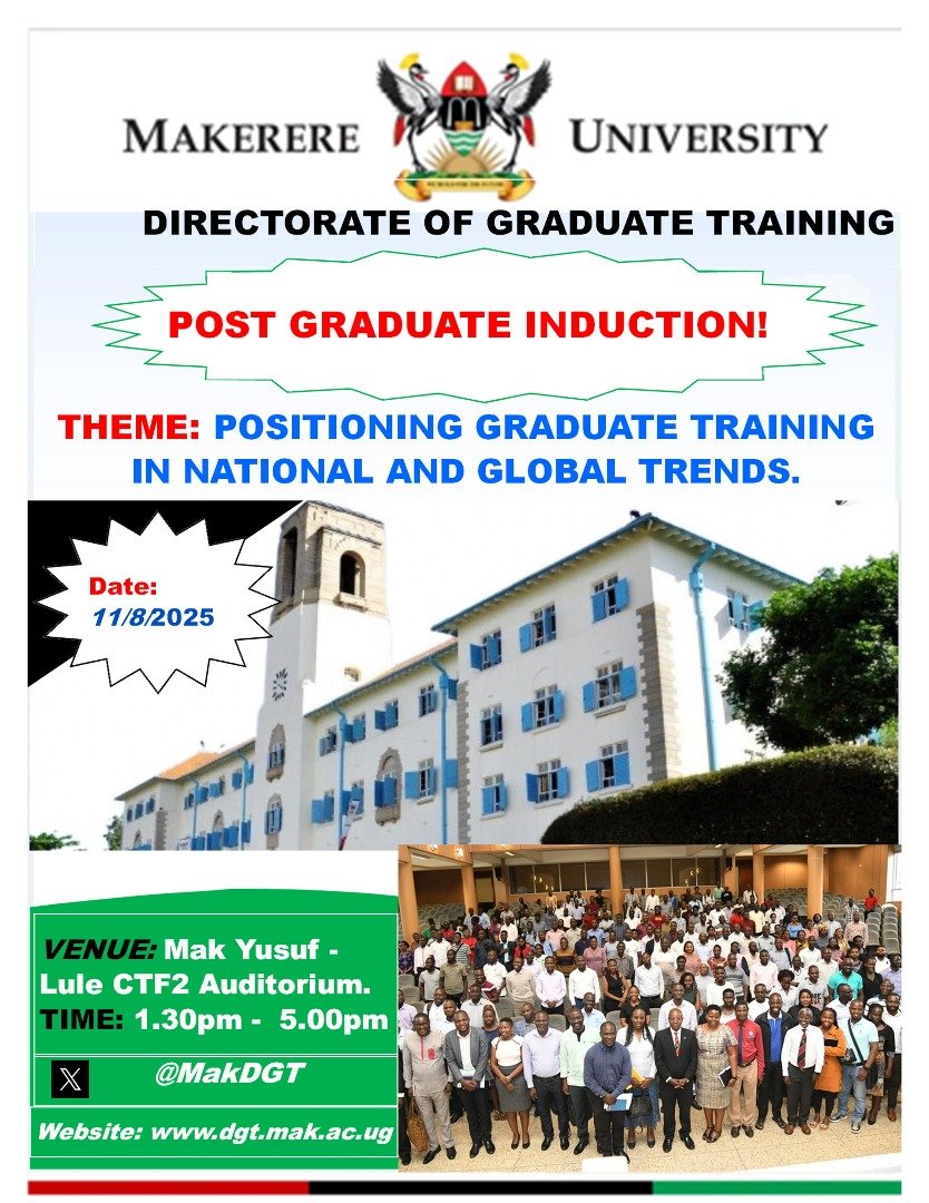 Mak Directorate of Graduate Training tweet media