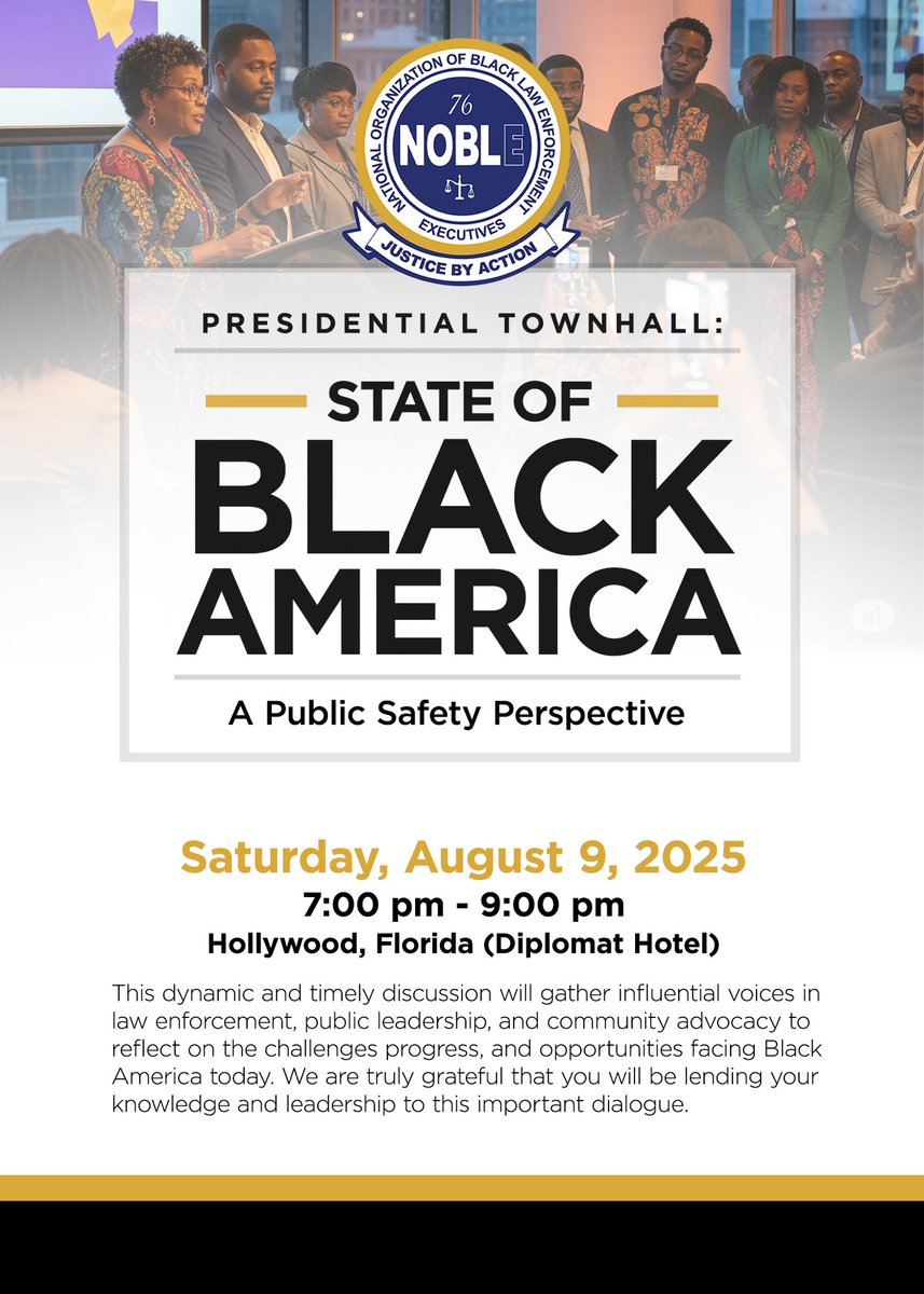 Jevin D. Hodge (@jevinhodge) on Twitter photo This Saturday, I’m stepping onto the stage at the Presidential Town Hall: State of Black America—A Public Safety Perspective, hosted by the National Organization of Black Law Enforcement Executives <a href="/noblenatl/">NOBLE National Headquarters</a>
As President of one of the largest NAACP branches in the country, a This Saturday, I’m stepping onto the stage at the Presidential Town Hall: State of Black America—A Public Safety Perspective, hosted by the National Organization of Black Law Enforcement Executives <a href="/noblenatl/">NOBLE National Headquarters</a>
As President of one of the largest NAACP branches in the country, a