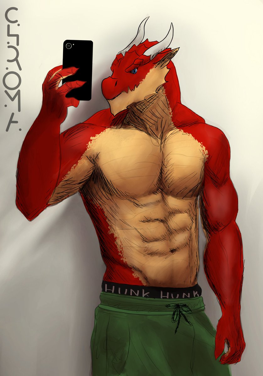 I guess it's time to properly introduce this Dragon OC of mine. Meet Saul, he is 7.5ft tall and likes brunettes (brown haired women) with green eyes. Traits: Introvert, sassy, intelligent, boisterous, chivalrous, blunt. He is insulted that no one voted for him in my last poll.