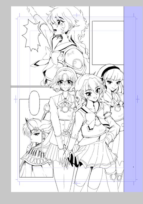 コミケ、かなりギリギリですがプレビュー本を出そうとしています 