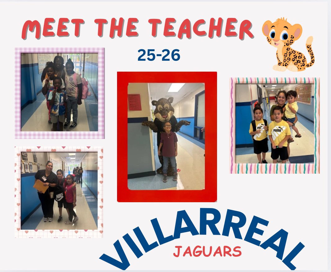 Our <a href="/NISDVillarreal_/">Villarreal ES</a> community showed up today!! #MeettheTeacher