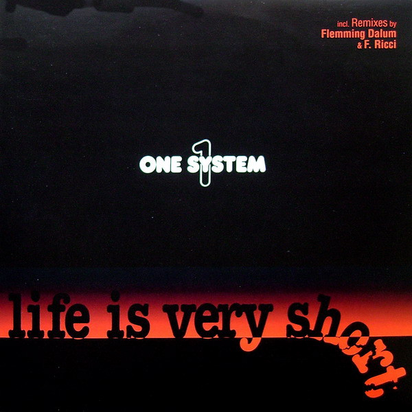MVC38829108's tweet image. New arrival: One System - Life Is Very Short (12&quot; Vinyl) #OneSystem #LifeIsVeryShort #vinyl #cds
