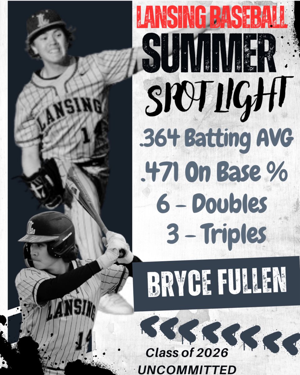 As Summer⚾️ concludes we'd like to🔦our players that made strides &amp; grew their game this summer. <a href="/BryceFullen24/">Bryce Fullen</a> 1B/LHP c/o  2024 Players Choice "Silver Slugger" award recipient 24 &amp; 25 All <a href="/UnitedKSConf/">UKC</a> &amp; 24 &amp; 25 All State Selection &amp; <a href="/PrepBaseballKS/">Prep Baseball Kansas</a> SR. Game participant 🐾🦁⚾️🐾