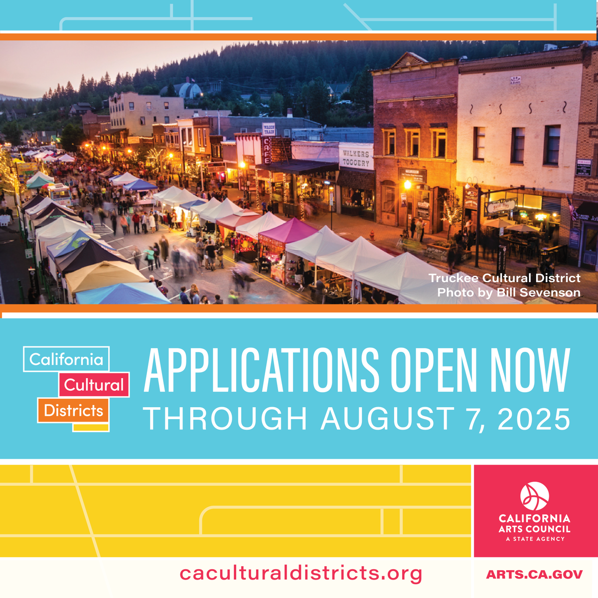 This is it! Today marks the FINAL DAY to apply for the 2025 California Cultural Districts grant program! Secure state designation and up to $10K for your vibrant creative community. Submit your application before midnight: caculturaldistricts.org #ArtsCA #caculture