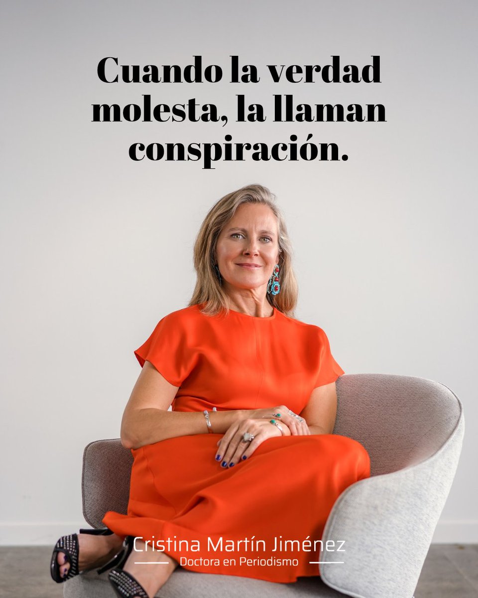 Cuando la verdad molesta, la llaman conspiración.