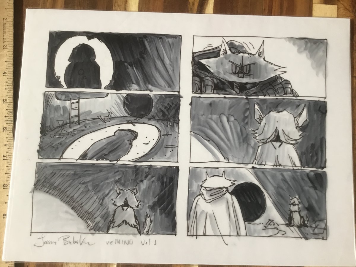 Sketch from reMIND Vol 1 now up for auction! Starting at $1  Ebay link: ebay.us/m/AsFfG3