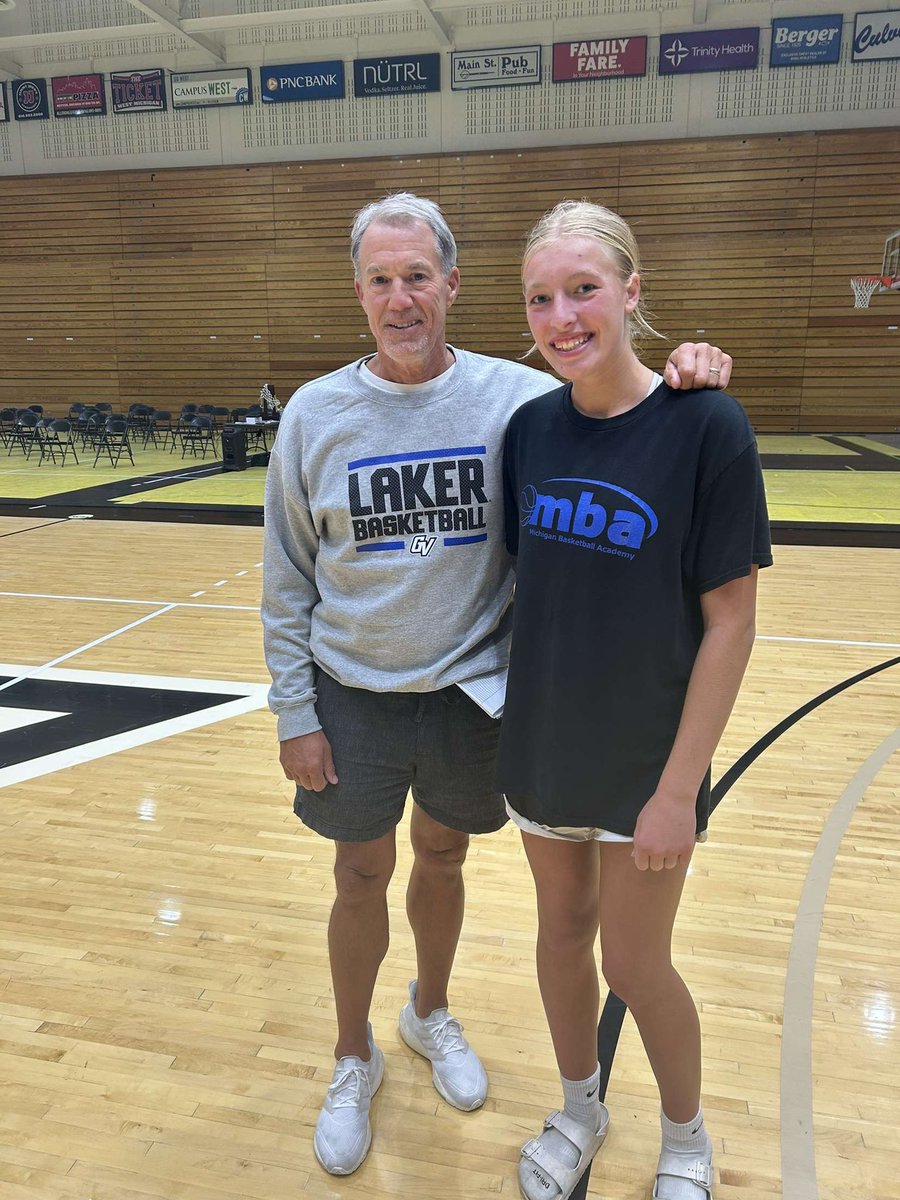 Thank you for the invite had such a great time at <a href="/gvsuwbb/">GVSU Women's Basketball</a> elite camp!