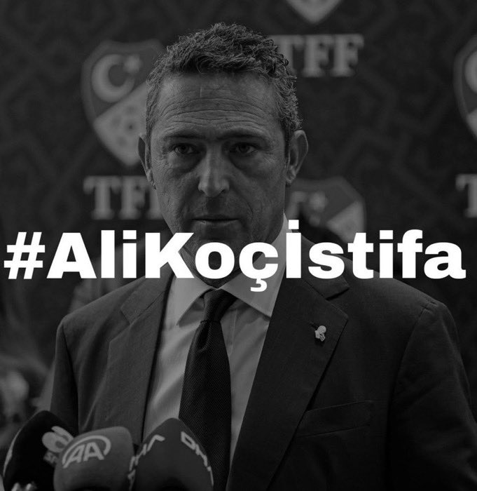 Bu twitin altına #AliKoçİstifa yazacak
1000 tane yiğit lazım.
