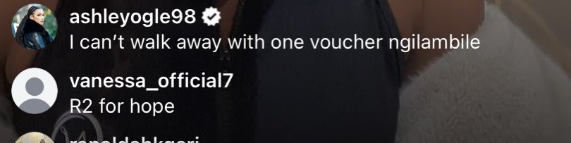 PrudenceKDP2's tweet photo. 😂😂😂😂😂Ashley wants all the vouchers Justice for her and Mmeli😂😂😂

STAND ON IT THURSDAY WITH SWEETASHLEY SHIPPERS 
SWEET GULUVA AND ASHLEY OGLE 

#SweetAshleyTheBrand
#AkhonaMathembaZwan
#AshleyBrylnnOgle https://t.co/yZF6eicPsp