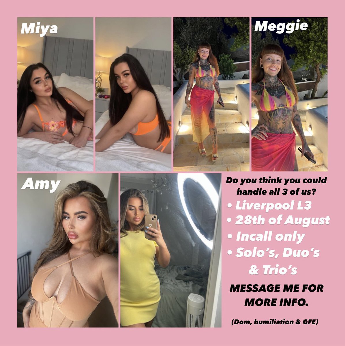 Message me for info❤️ <a href="/amymaxwell99/">Amy😼</a> <a href="/GoddessOwns/">GoddessMeg</a>