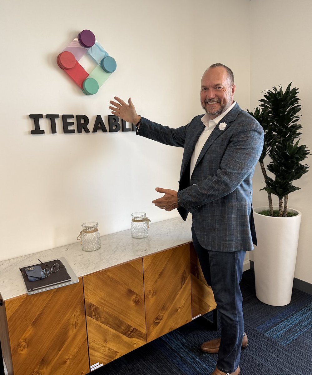 Sam_IterableCEO's tweet photo. First full week at #Iterable is in motion! Honored to step in as CEO of a company that’s earned its stellar reputation through innovation and impact.

Excited to be part of a team that’s shaping the future of customer engagement. 

#AI #CEO #Iterable https://t.co/qNvgZ0NIQN