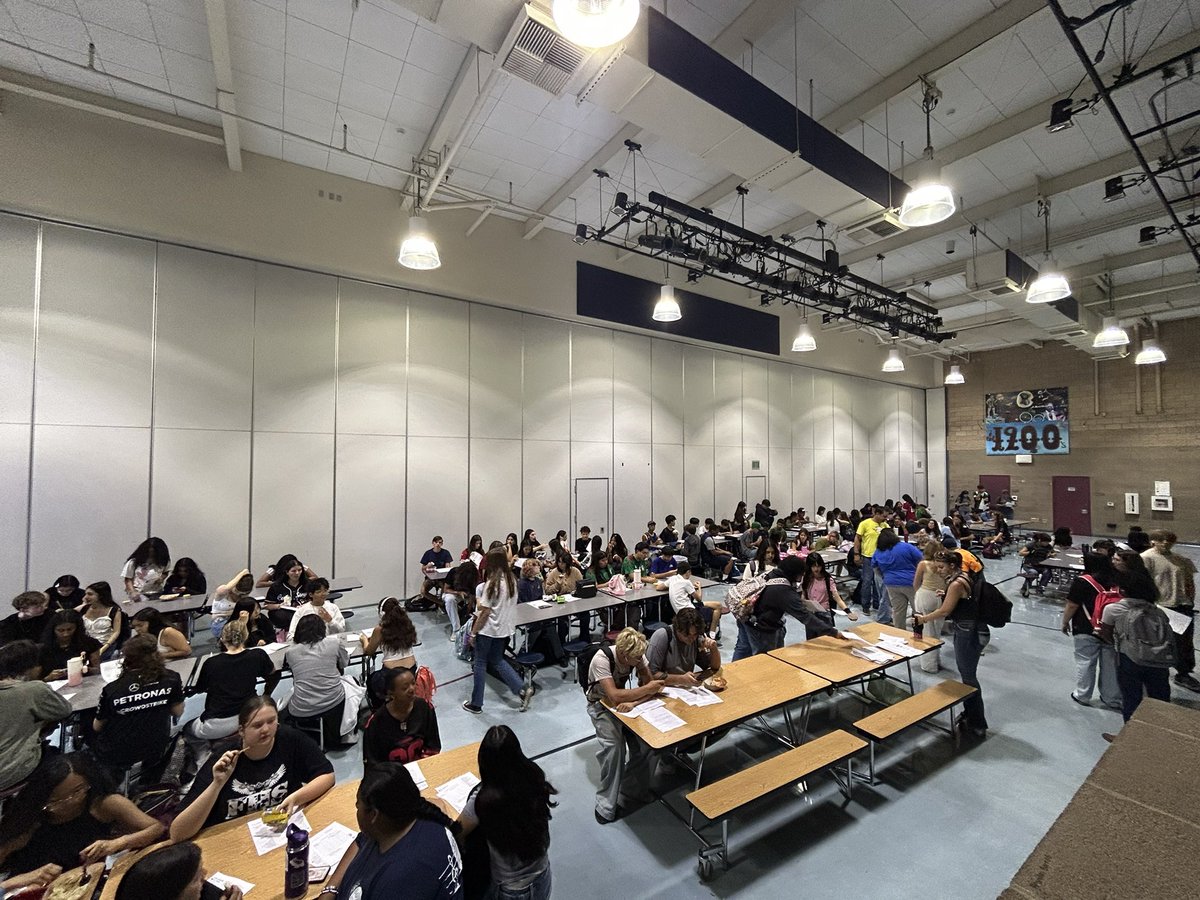 First California Scholastic Federation and National Honor Society Meeting of the year!  Go Falcons!