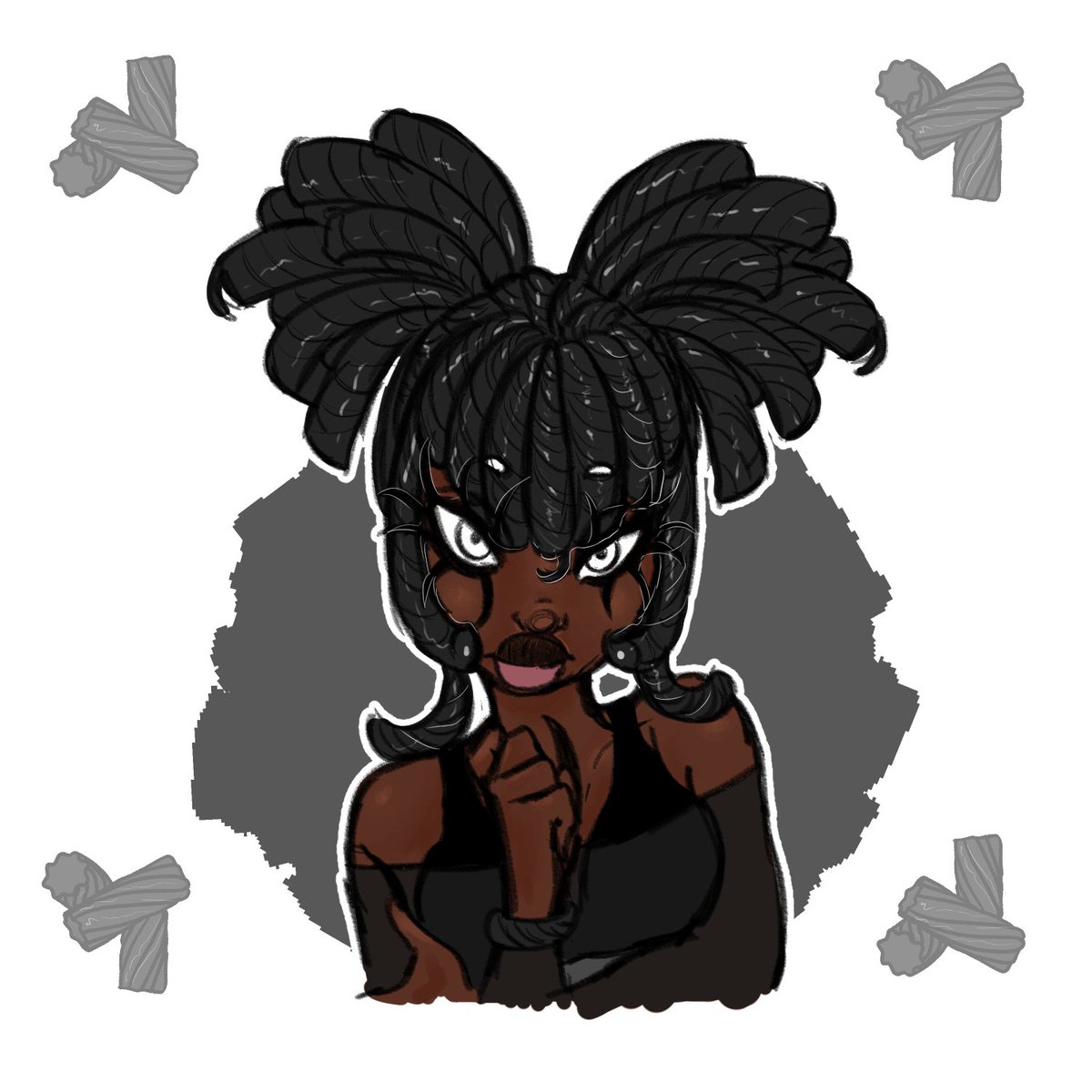 samjustbc's tweet image. More art of my OC eve  ^-^