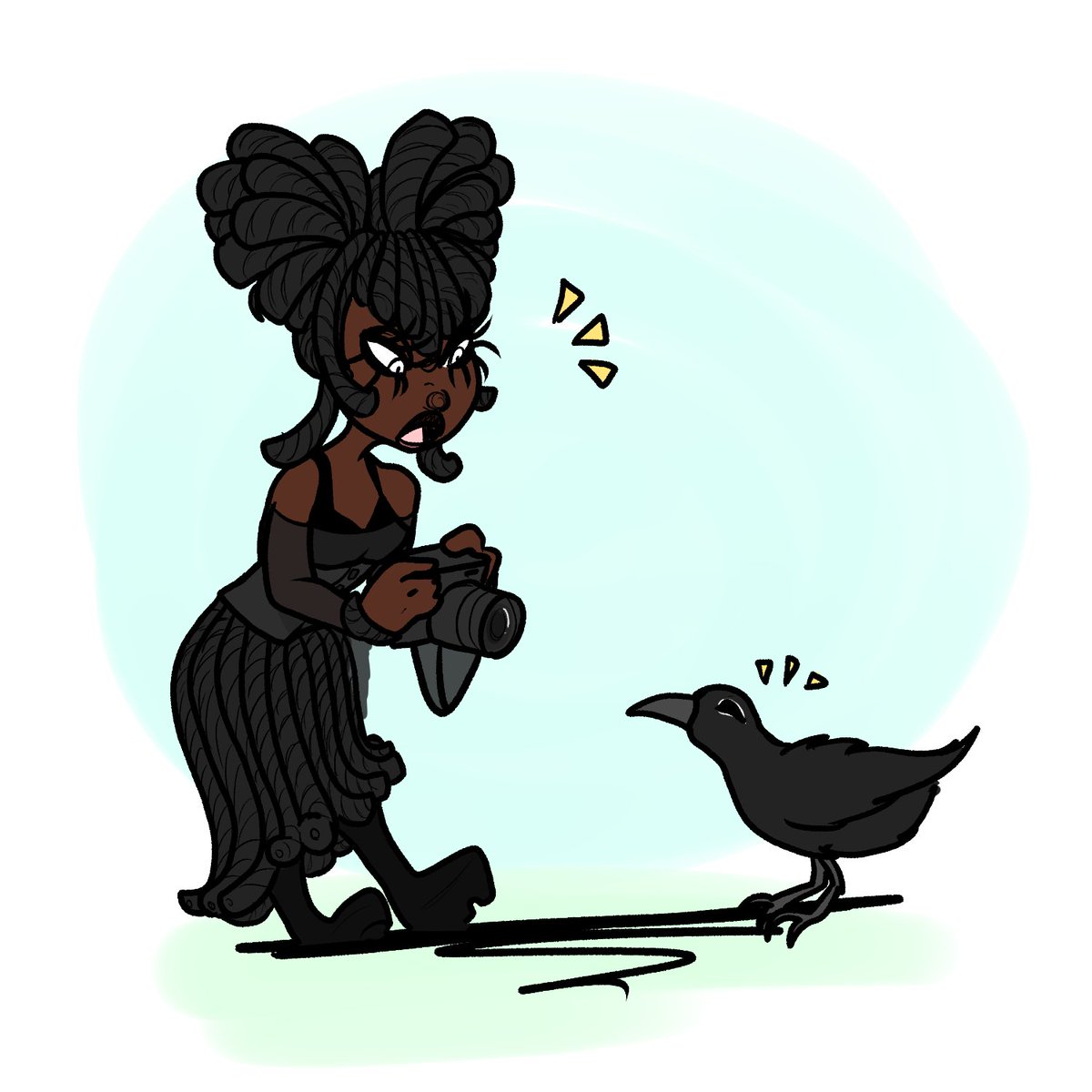 samjustbc's tweet image. More art of my OC eve  ^-^