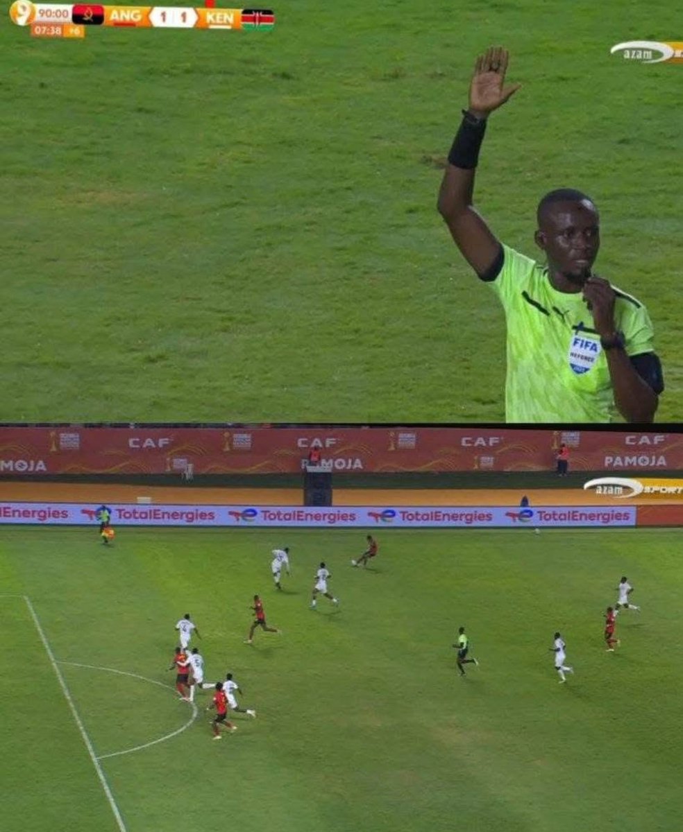 That was surely a very big offside 
Well-done team Kenya💪🏿💪🏿